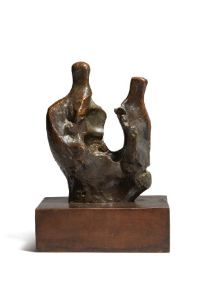 Catalog image of henry moore | mother and child (bone)
