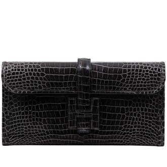 View 1 of Lot 405: Graphite Shiny Alligator Mississippiensis Jige Elan, 2022