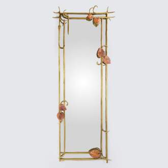 View 1 of Lot 29: A Rare "Végétale" Mirror