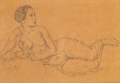 Catalog image of Léonard Tsuguharu Foujita 藤田嗣治 | Nu allongé 側臥裸女