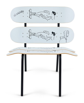 Catalog image of yu nagaba 長場雄 | "i'm your venus" skateboard bench 「i'm your venus」滑板長凳