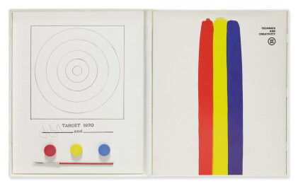 Catalog image of jasper johns | target (see ulae 89)