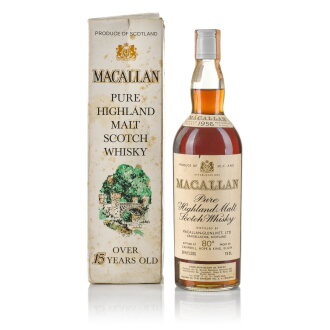 View 1 of Lot 30: The Macallan Campbell Hope & King 80 Proof 1956 (1 Bottle 26 2/3 Fl. Oz.)