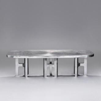View 1 of Lot 100: "Goutte d'Eau" Dining Table