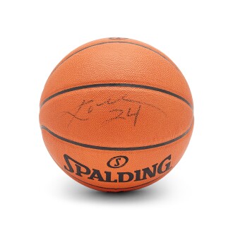 View 1 of Lot 78: Kobe Bryant Signed Basketball