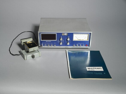 Catalog image of patek philippe | reference 474p multicapt a nixie time-code generator module wi…