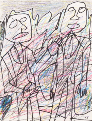 Catalog image of Deux hommes au parc