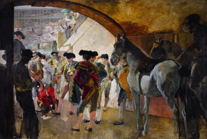 Catalog image of antes de la corrida (before the bullfight)
