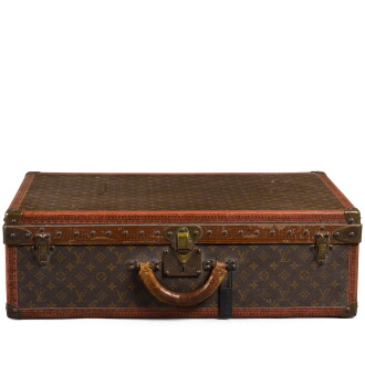 View 1 of Lot 139: Vintage Monogram Canvas Alzer 70 Suitcase, 1980s
