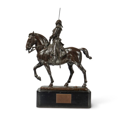 Catalog image of Study for Equestrian Monument to Lafayette