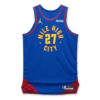 View 1 of Lot 40: Jamal Murray Denver Nuggets 2025-2026 Emirates NBA Cup Game Worn Statement Edition Jersey | 37 Points