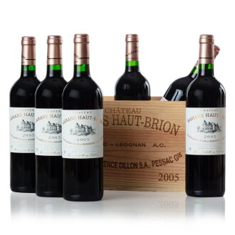 View 1 of Lot 321: Château Bahans Haut Brion 2005  (12 BT)
