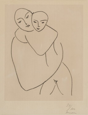 View 1 of Lot 108: Vierge et Enfant (Duthuit 649)