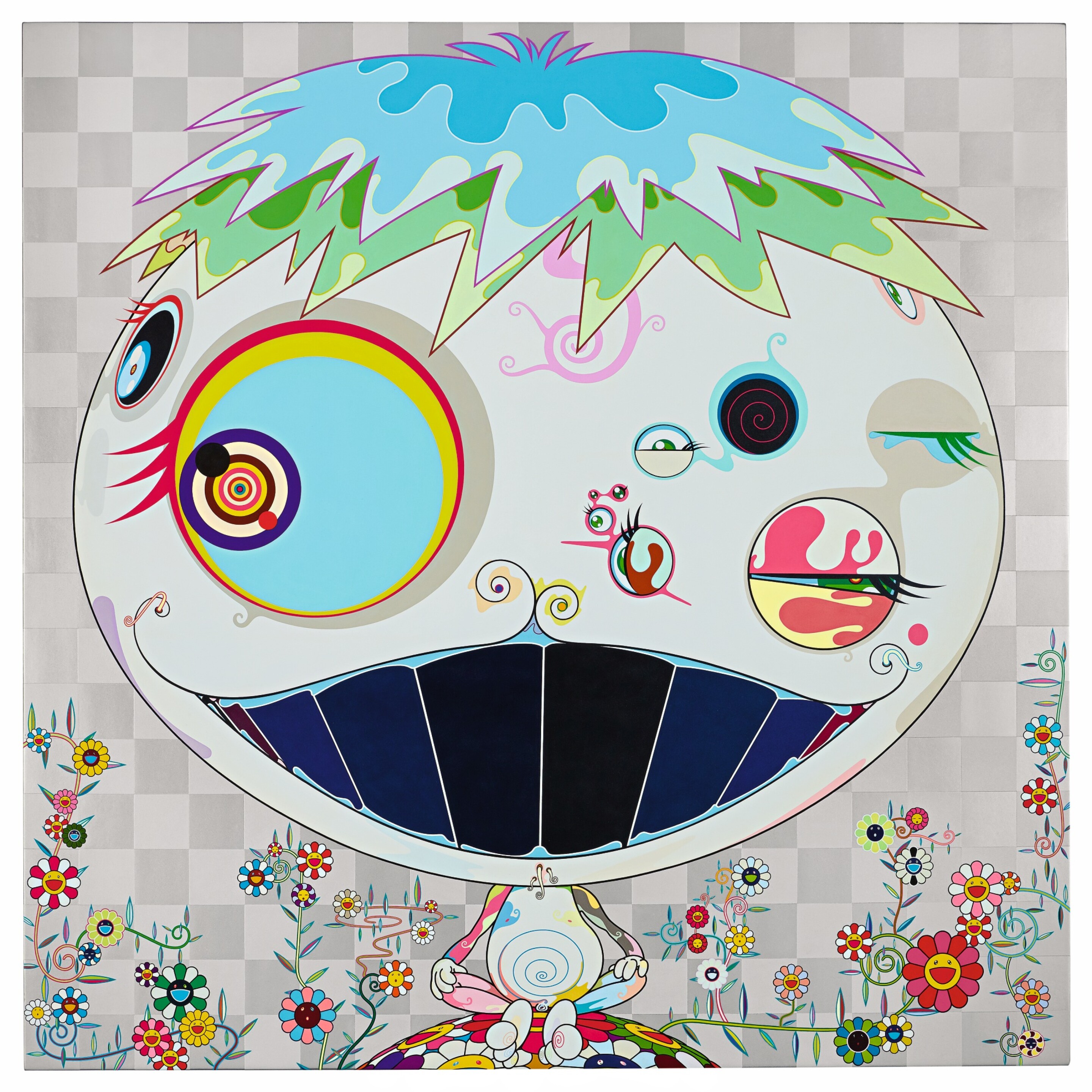 Takashi Murakami Super Flat Museum Figure LA Edition Mr Takashi Murakami Super Flat Museum Figure LA Edition Mr