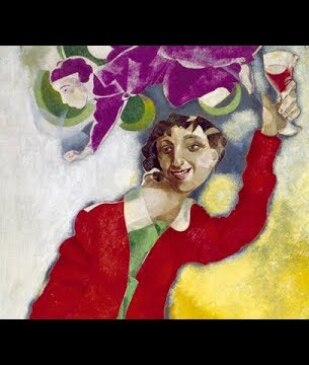 Marc Chagall's 'Double Portrait with Wine Glass', A Revolutionary Wedding Portrait