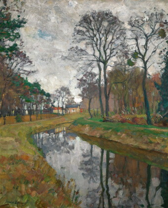 Catalog image of arnold borisovich lakhovsky | river running through a landscape