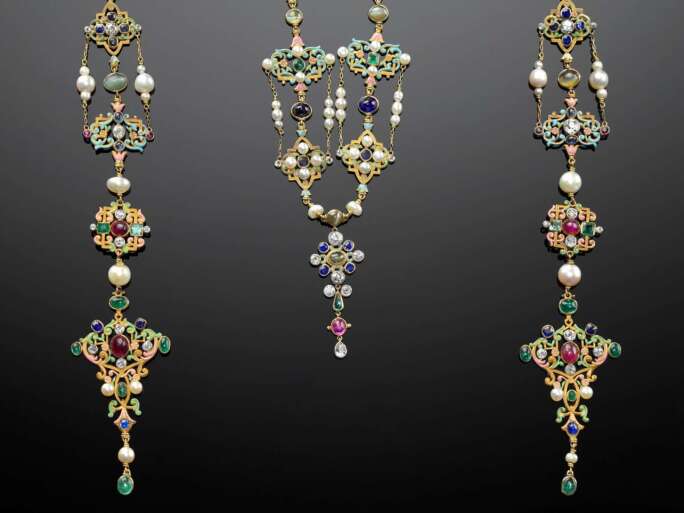 Renaissance revival neck ornament