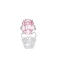 'THE GRAFF PINK' 550. 550 — 24.78ct Fancy Intense Pink diamond,