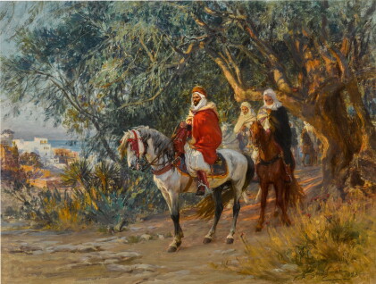 Catalog image of A Chieftain and his entourage