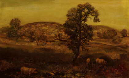 Catalog image of Landscape with Pigs (Autumn Landscape)