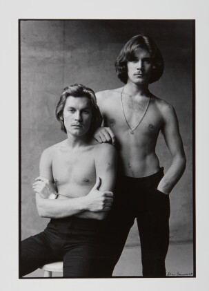 Catalog image of Helmut Berger and Michael Benedict