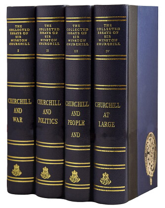 Catalog image of winston s. churchill | the collected essays of sir winston churchill. london: l…