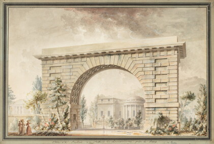 Catalog image of The entrance of Hôtel Thellusson
