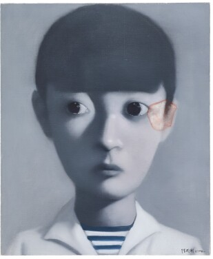 View 1 of Lot 559: Zhang Xiaogang 張曉剛 | Boy 男孩