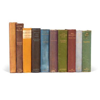 View 1 of Lot 349: Virginia Woolf | Ten first editions in original cloth, 1915-1941