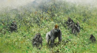 View 1 of Lot 92: Gorillas