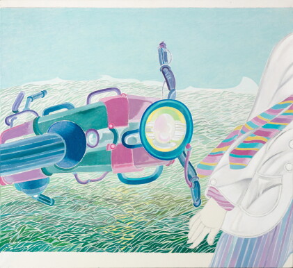 Catalog image of umberto buscioni | luce verde (particolare)