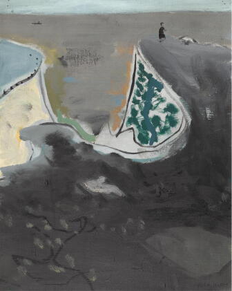 Catalog image of patrick heron | cliff tops with cove : 1952