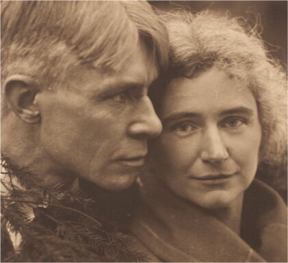 Catalog image of edward steichen | mr. and mrs. -- the sandburgs, elmhurst, illinois