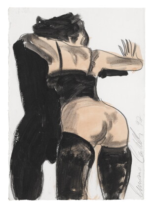 Catalog image of luciano castelli | untitled (nude standing)