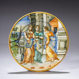 View 1 of Lot 601: Peut-être Atelier des Patanazzi, Italie, Urbino, vers 1600