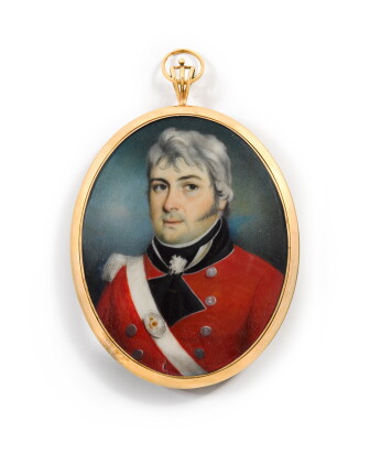 Catalog image of Portrait of an officer, circa 1805