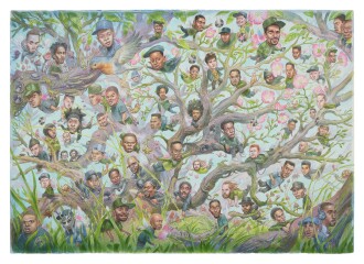 View 1 of Lot 67: "Fifty Plus" original watercolor illustration by Dan Lish, 2021 