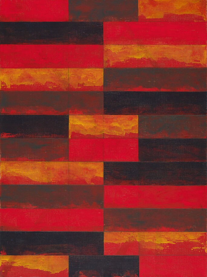 BRICE MARDEN, WINDOW STUDY NO. 4, 1985