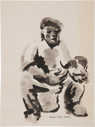 Catalog image of Untitled (Thinking Man)