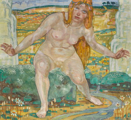 Catalog image of max pechstein | die quelle (the source)