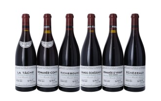 View 1 of Lot 14: DRC Assortment Case 2001 Domaine de la Romanée-Conti (12 BT)