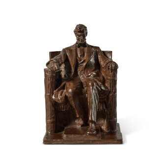 View 1 of Lot 836: Seated Lincoln