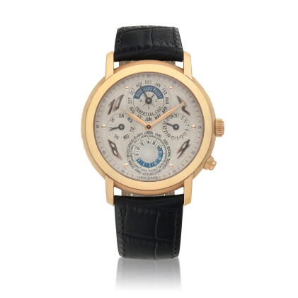 Catalog image of Métropolis Jules Audemars, Ref. 25919OR/O/0002CR/01 Pink gold perpetual calenda…