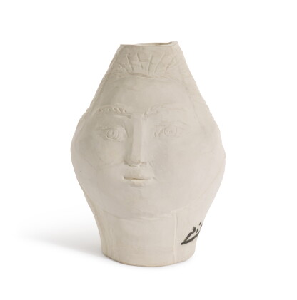 Catalog image of pablo picasso | tête de femme couronnée de fleurs (a. r. 236)