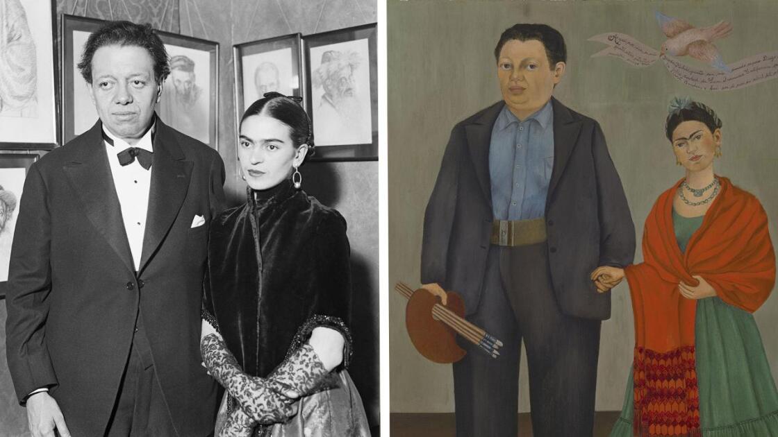 Frida Kahlo And Diego Rivera S Wedding Portrait Sotheby S