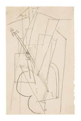 Catalog image of pablo picasso | femme jouant de la contrebasse