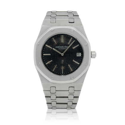 Catalog image of 'A-series Jumbo' Royal Oak, Ref. 5402 Stainless steel wristwatch with date and …