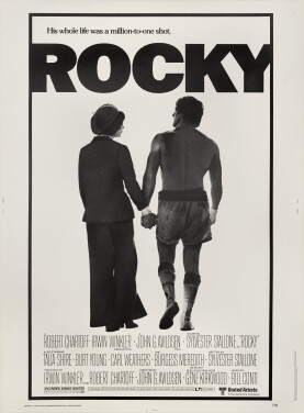 View 1 of Lot 169: Rocky (1976) Poster & Set of 8 lobby cards, US