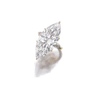 471. important diamond ring, m. gérard