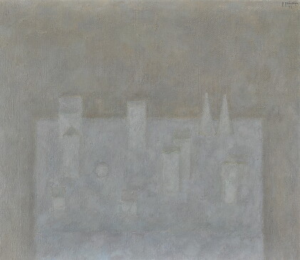 Catalog image of vladimir weisberg | still life with geometric shapes
